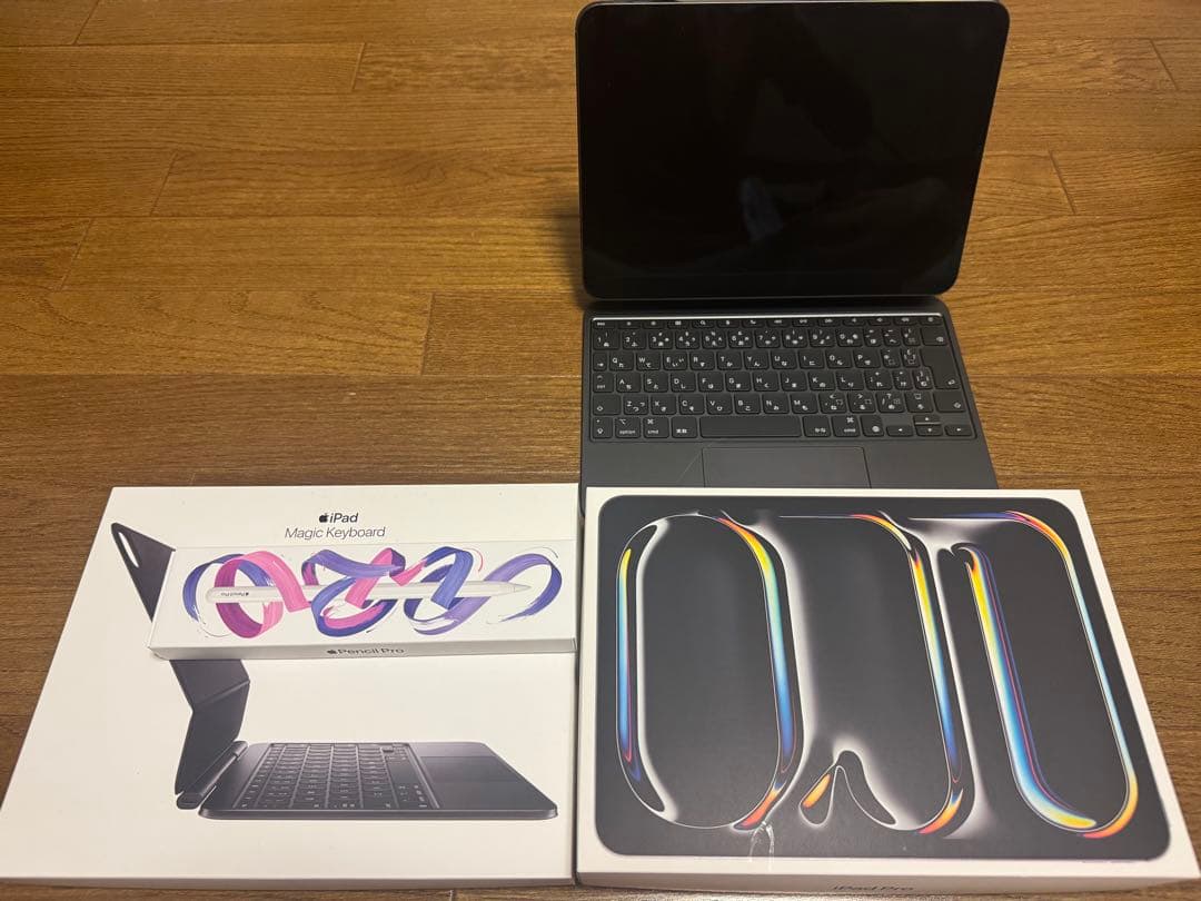 iPad本体とMagic Keyboardセット
