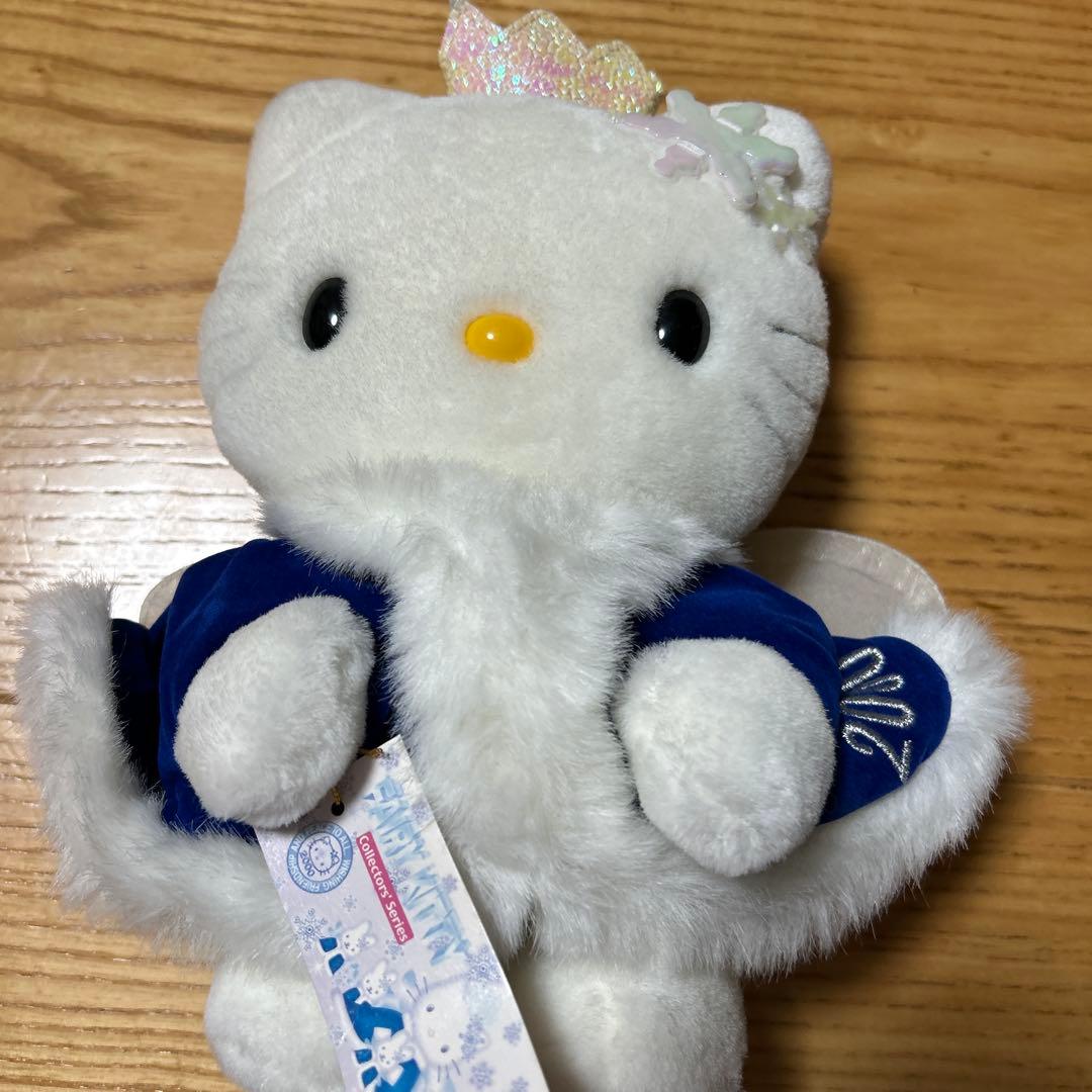 ハローキティ キティちゃん サンリオ ぬいぐるみ 雪の結晶 2000年 限定