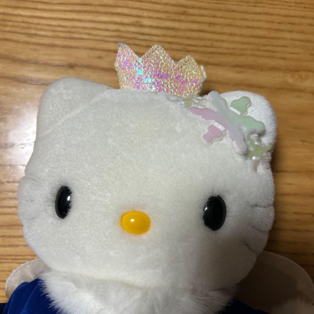 ハローキティ キティちゃん サンリオ ぬいぐるみ 雪の結晶 2000年 限定