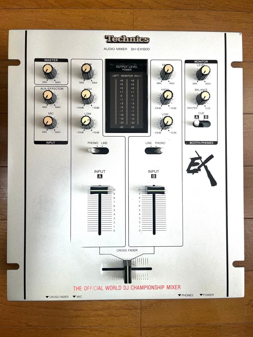 Technics テクニクス DJミキサー SH-EX1200 シルバー