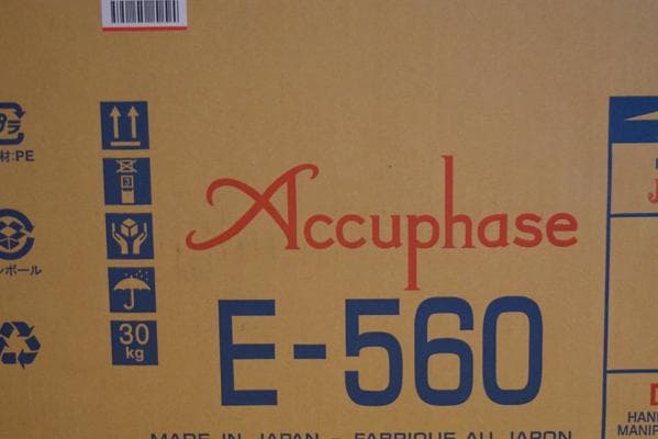 a*o様 ACCUPHASE E-560 純A級 ハイエンド　元箱発送　アキュフ