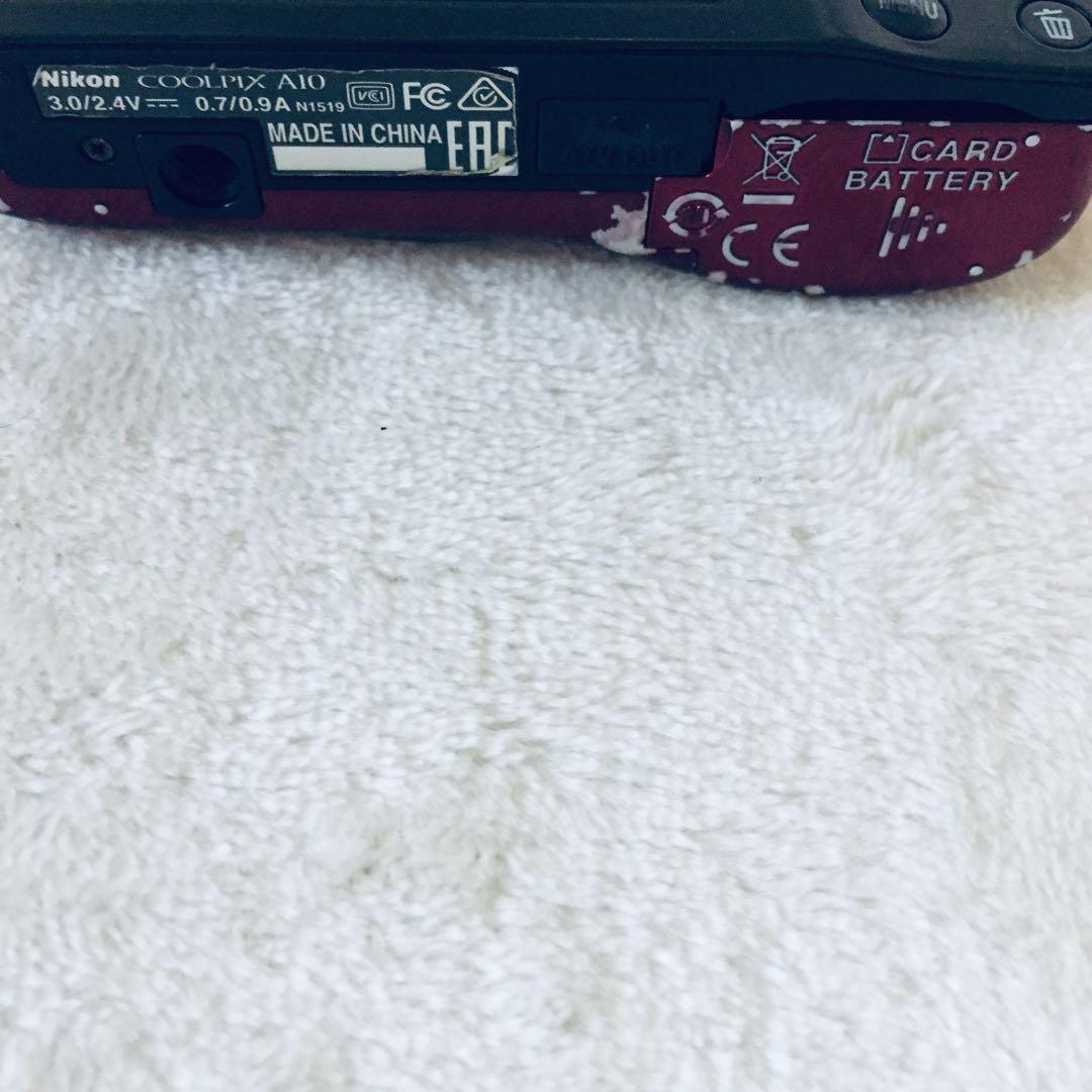 乾電池式 箱付き Nikon COOLPIX A10 オールドコンデジ デジカメ