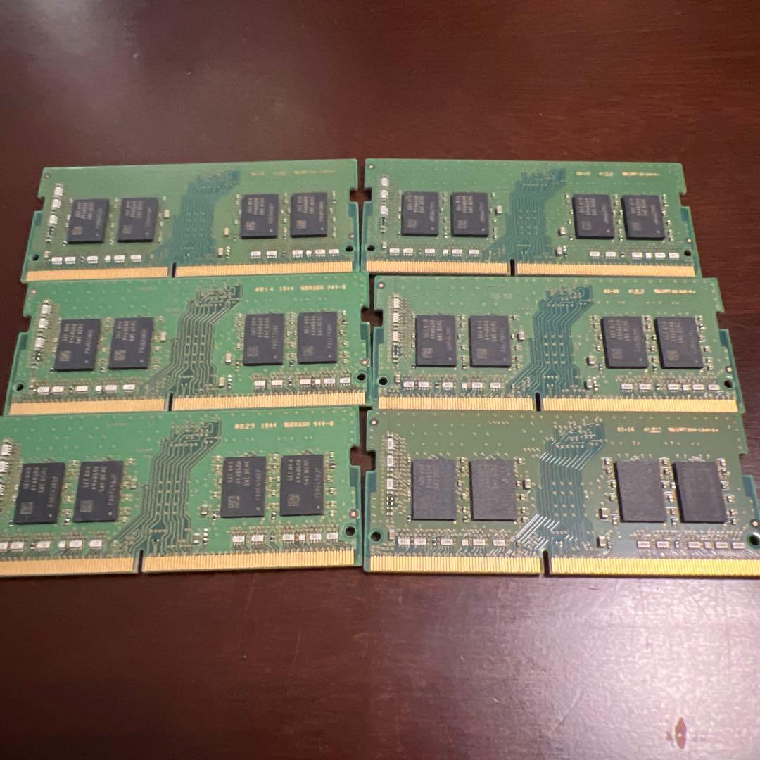 あ*ん様 Samsung DDR4 8GB×6枚セット 2400MHz