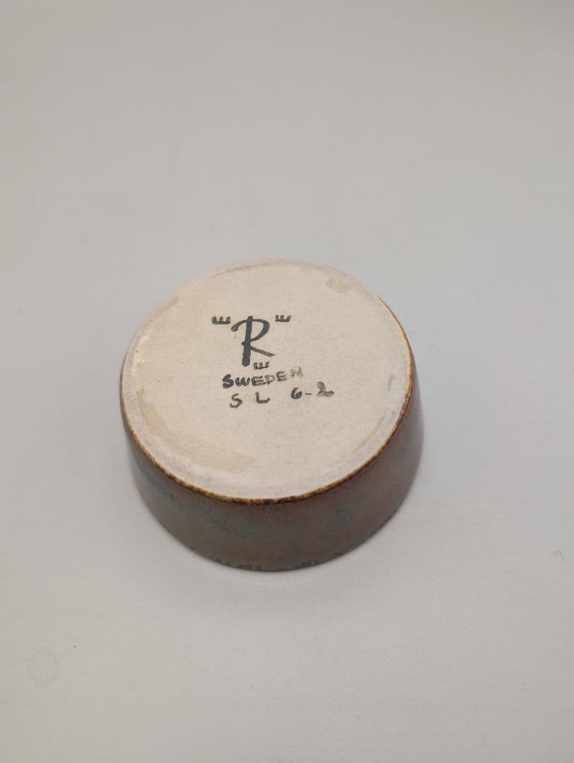 シルヴィア・レウショヴィウ　ロールストランド　小皿　花　北欧ヴィンテージ