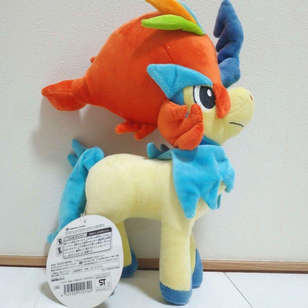 ポケモンセンター　ケルディオ　ぬいぐるみ　かくごのすがた　タグ付き　Keldeo