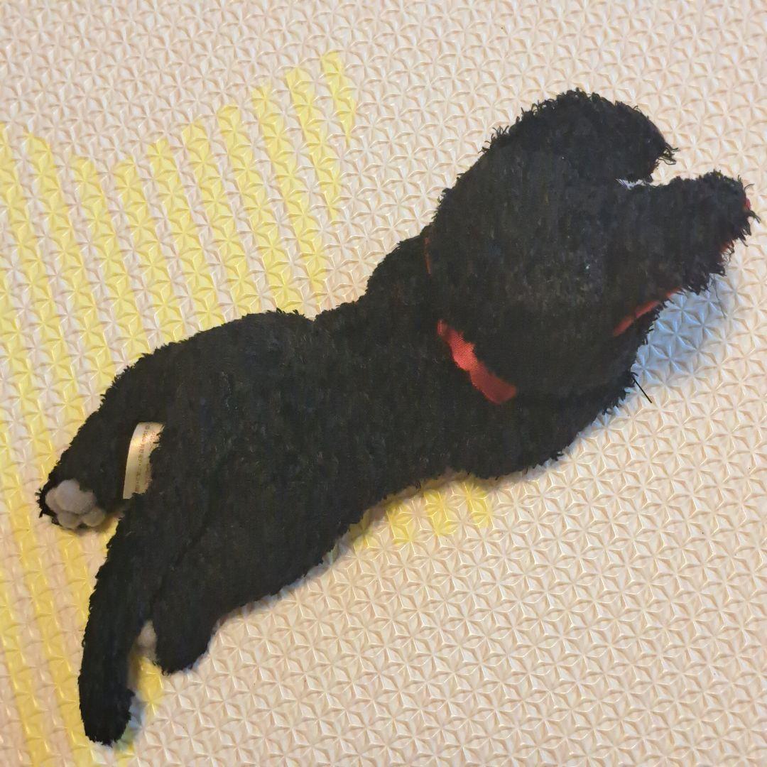 魔女の宅急便　ジジ　ぬいぐるみ リボン付き　黒猫　キャラクター　スタジオジブリ