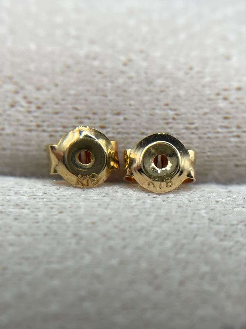 専用JL205★高級 ピンクサファイア0.38ct D K18 ピアス ソ付