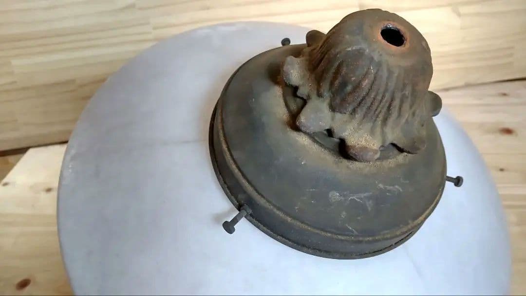 アンティークライトシェード 　金具あり