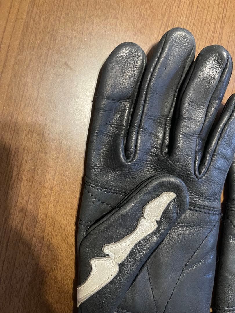 廃盤レア　VANSON レザー グローブ S 骨