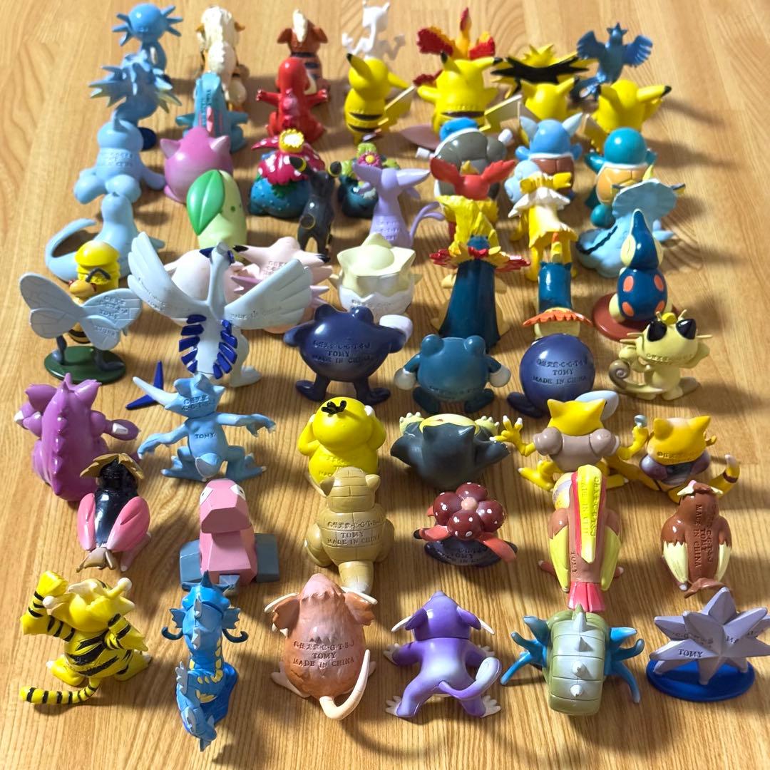 【被り無し】初期 モンコレ 59体まとめ売り 初代 フィギュア TOMY