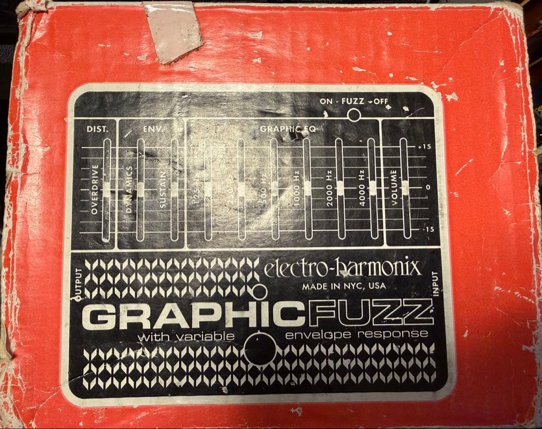 ギター electro-harmonix GRAPHIC FUZZ