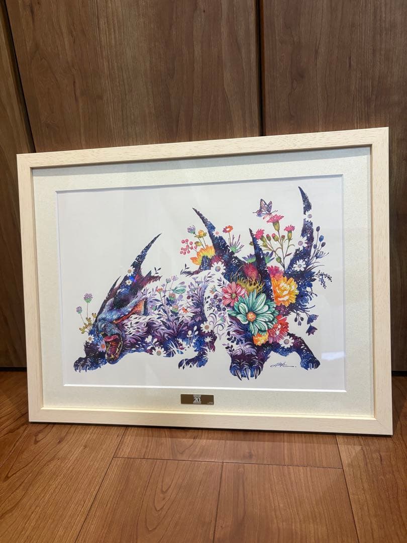 モンスターハンター　タケダヒロキ　ナルガクルガ　キャラファイングラフ