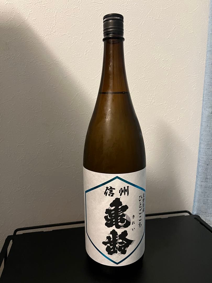 信州亀齢 純米吟醸 ひとごこち1800ml 2025年4月製造