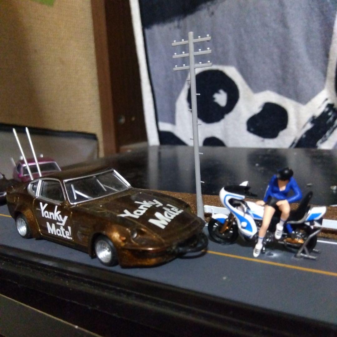 バイクフィギュア、グラチャンミニカーセット