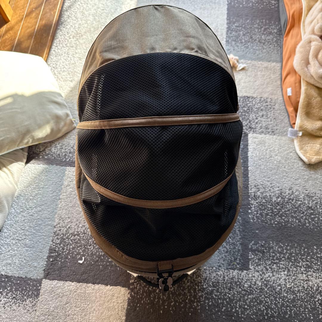 エアバギー ドーム3 ラージサイズコット単品　カカオ