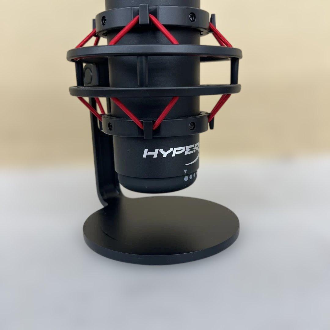 512501 HyperX QuadCast スタンドアロンマイク ブラック