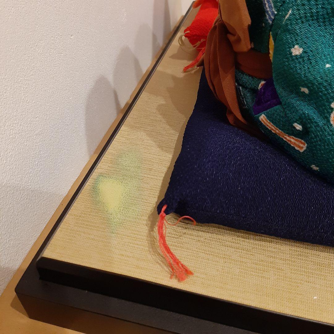 童人形　男の子　女の子　ガラスケース付き　お座り抱き人形　日本人形