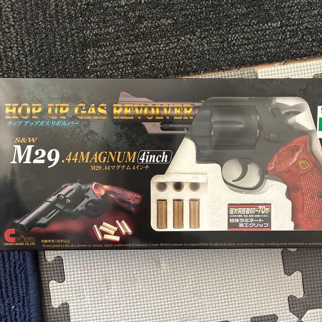 クラウン　S&W M29 .44MAGNUM 4インチモデルガスリボルバー