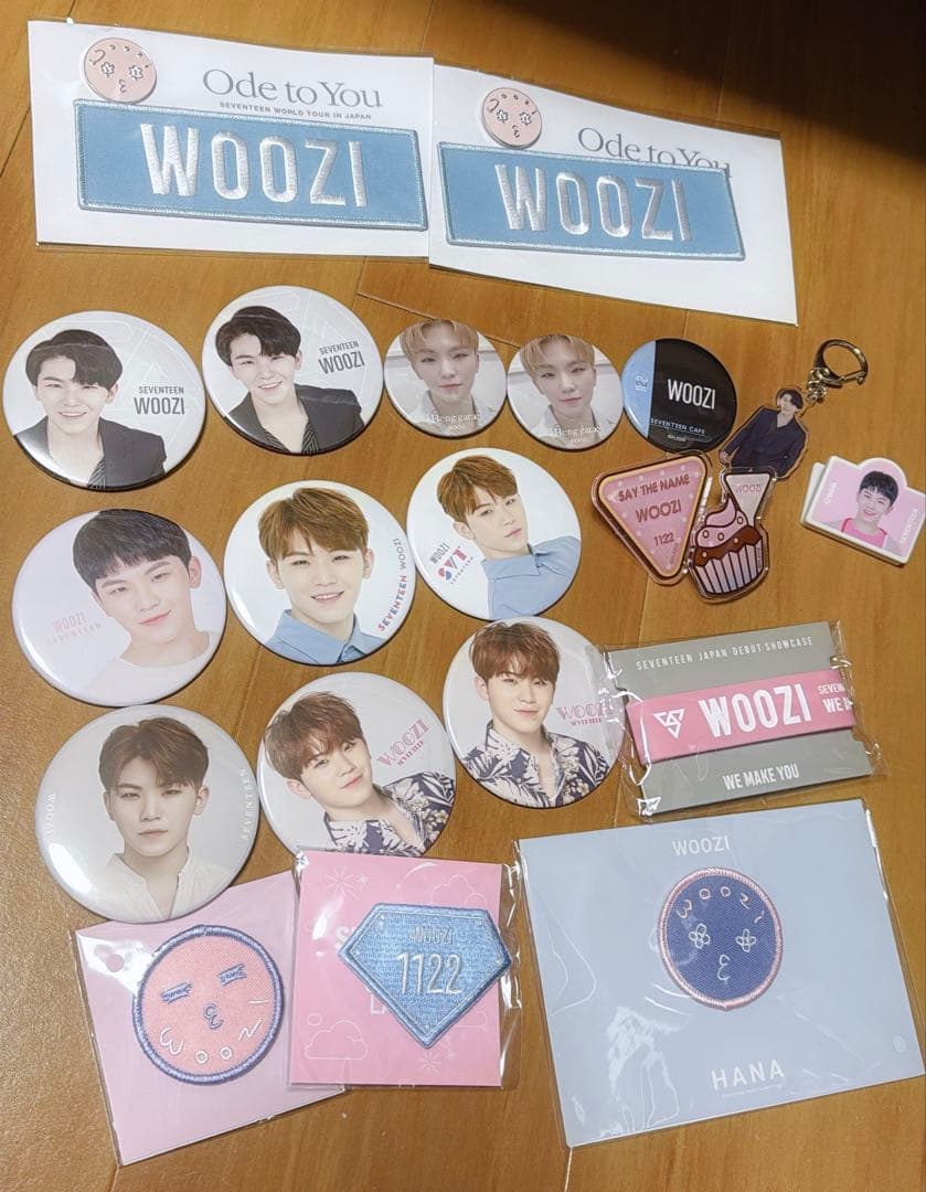 SEVENTEEN ウジ woozi 缶バッジ ワッペン