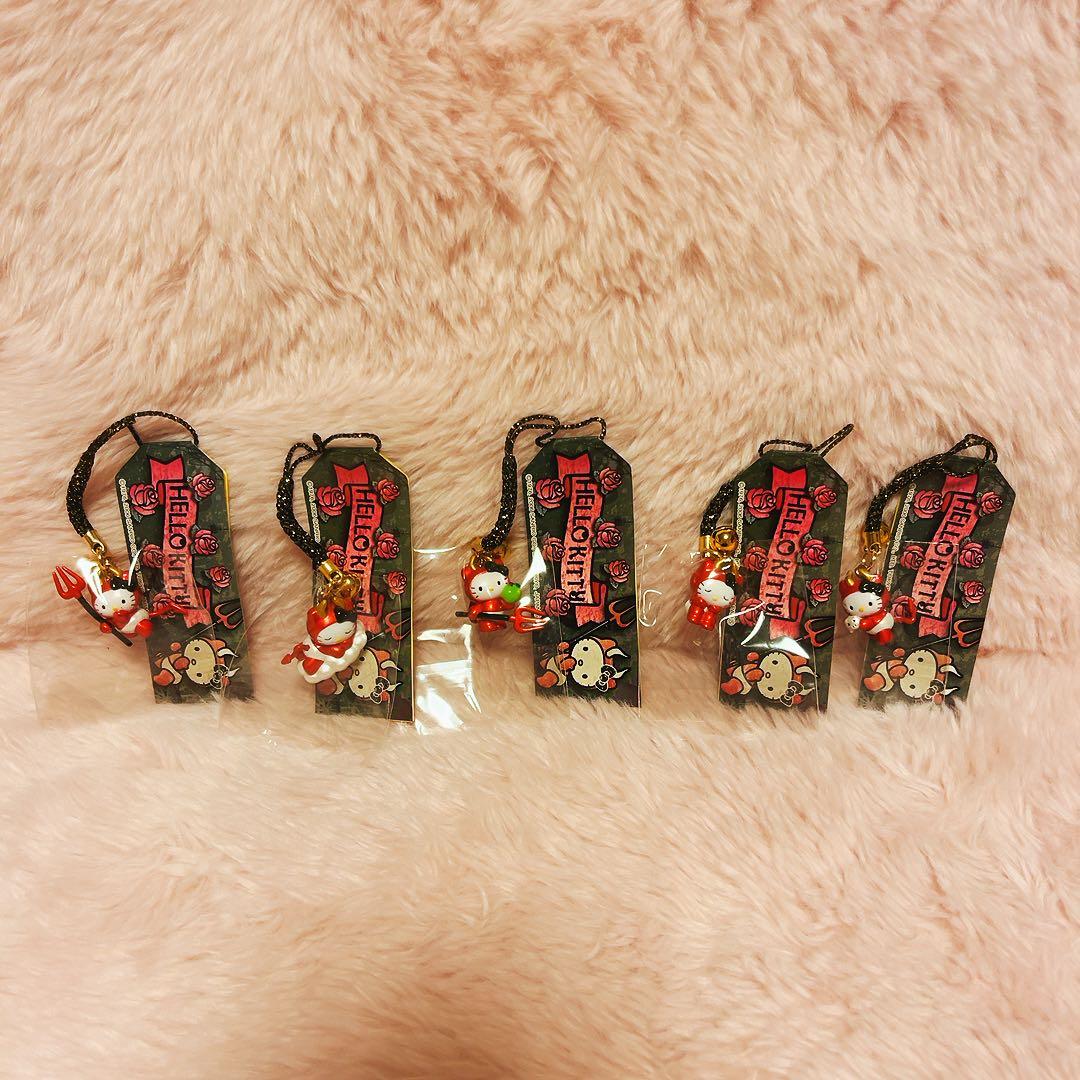 希少レア　ハローキティ　根付け　デビルシリーズ　2006 平成レトロ　サンリオ