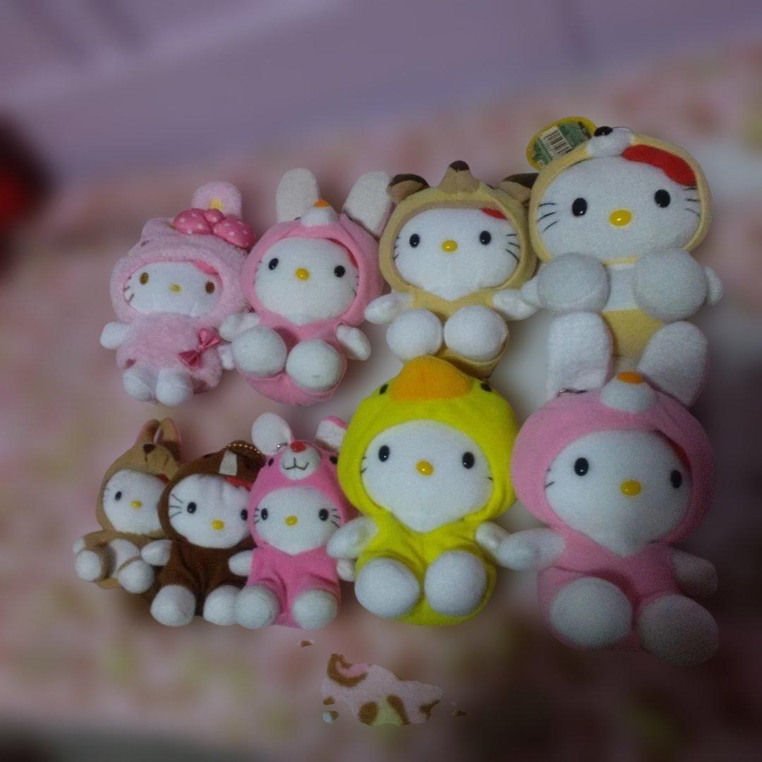 超激レア‼️レトロ‼️キティ 着ぐるみ‼️9 体セット‼️