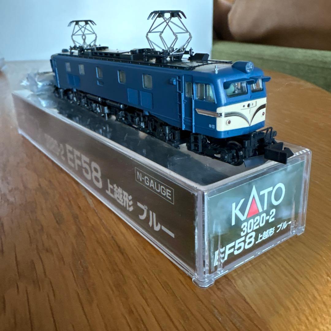【新同】KATO 3020-2 EF58 上越形ブルー付属品未使用未開封⑤
