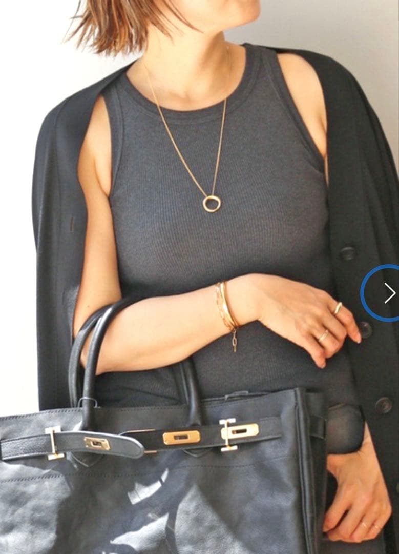 Deuxieme Classe LOREL RIB タンクトップ