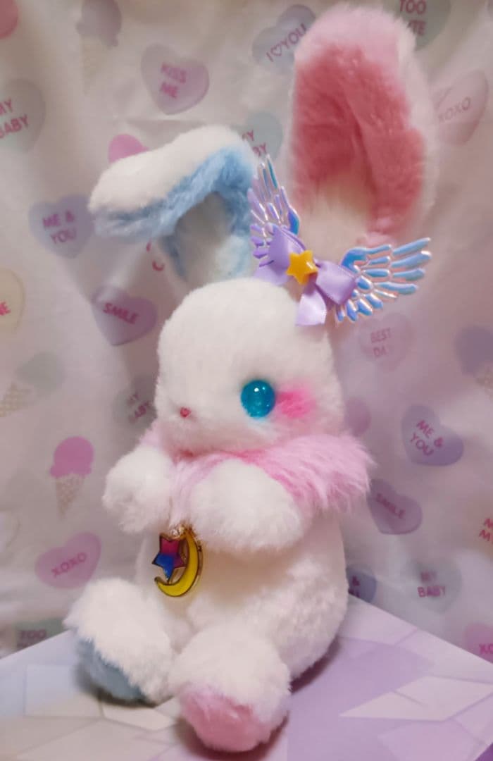 ハンドメイド＊ユメミルBunny ぬいぐるみ　エンジェル