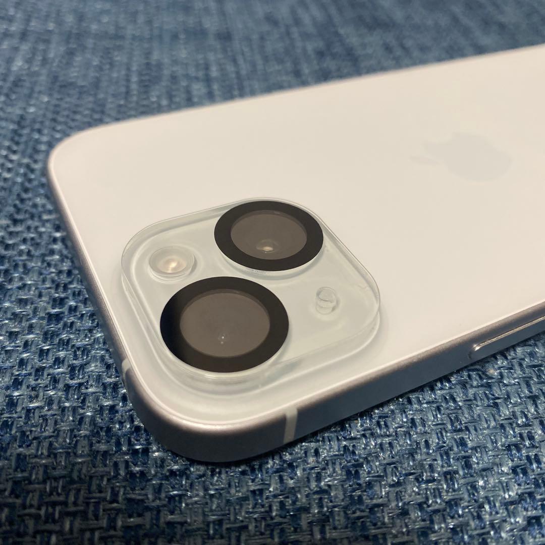 iPhone15 256 / ホワイト/ インカメ不良　Face ID使えます