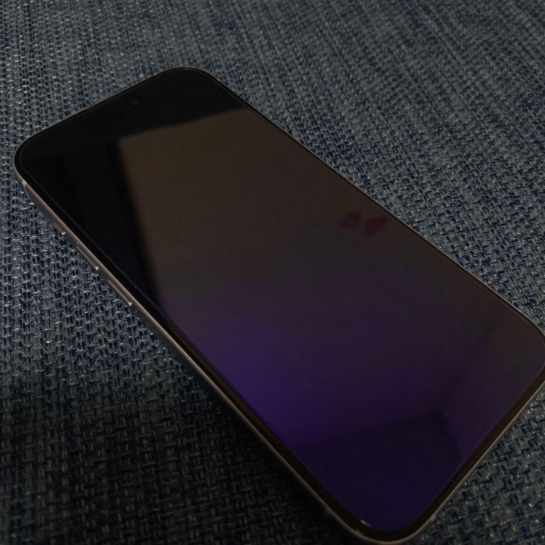 iPhone15 256 / ホワイト/ インカメ不良　Face ID使えます