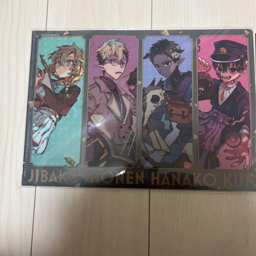 地縛少年花子くん　ミュージアム　まとめ売り　缶バッジ（フルセット　クリアファイル