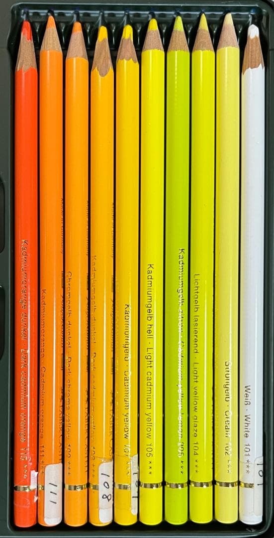 Faber-Castell ポリクロモス色鉛筆 60色セット　全色有 缶入