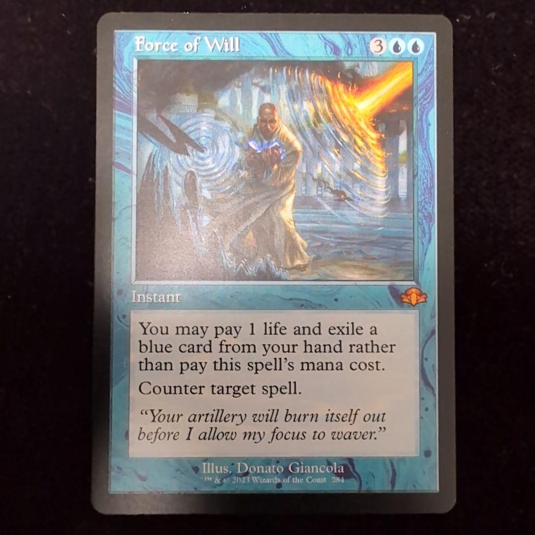 MTG　意志の力　Force of Will　英語版　4枚セット