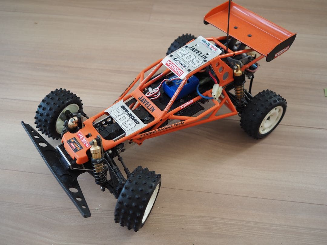 京商オプティマ　ジャベリン仕様　プロポ 、メカ付き組立済み　各種カスタム