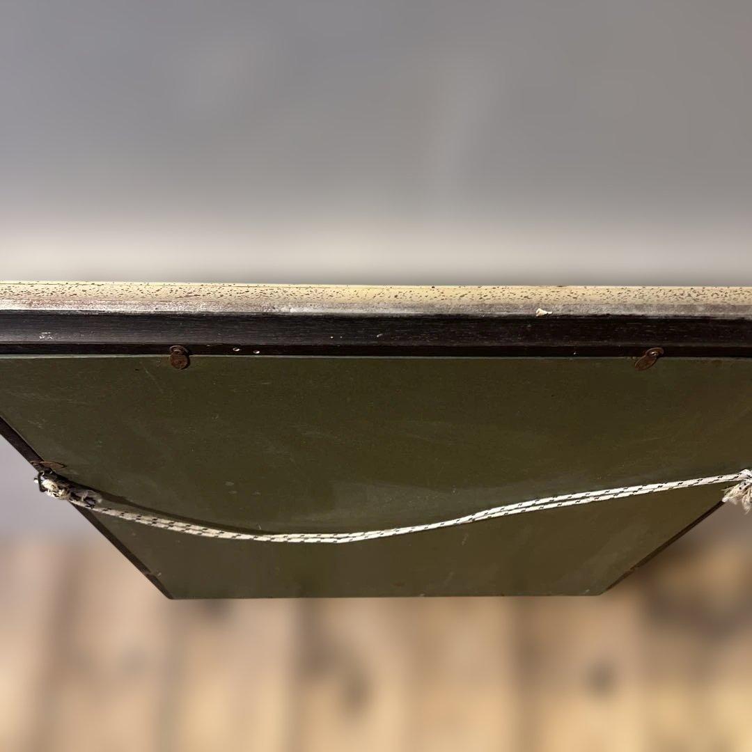 「ポピー」 額装 悦子 額縁入り 水彩画　壁掛け　インテリア　コレクション