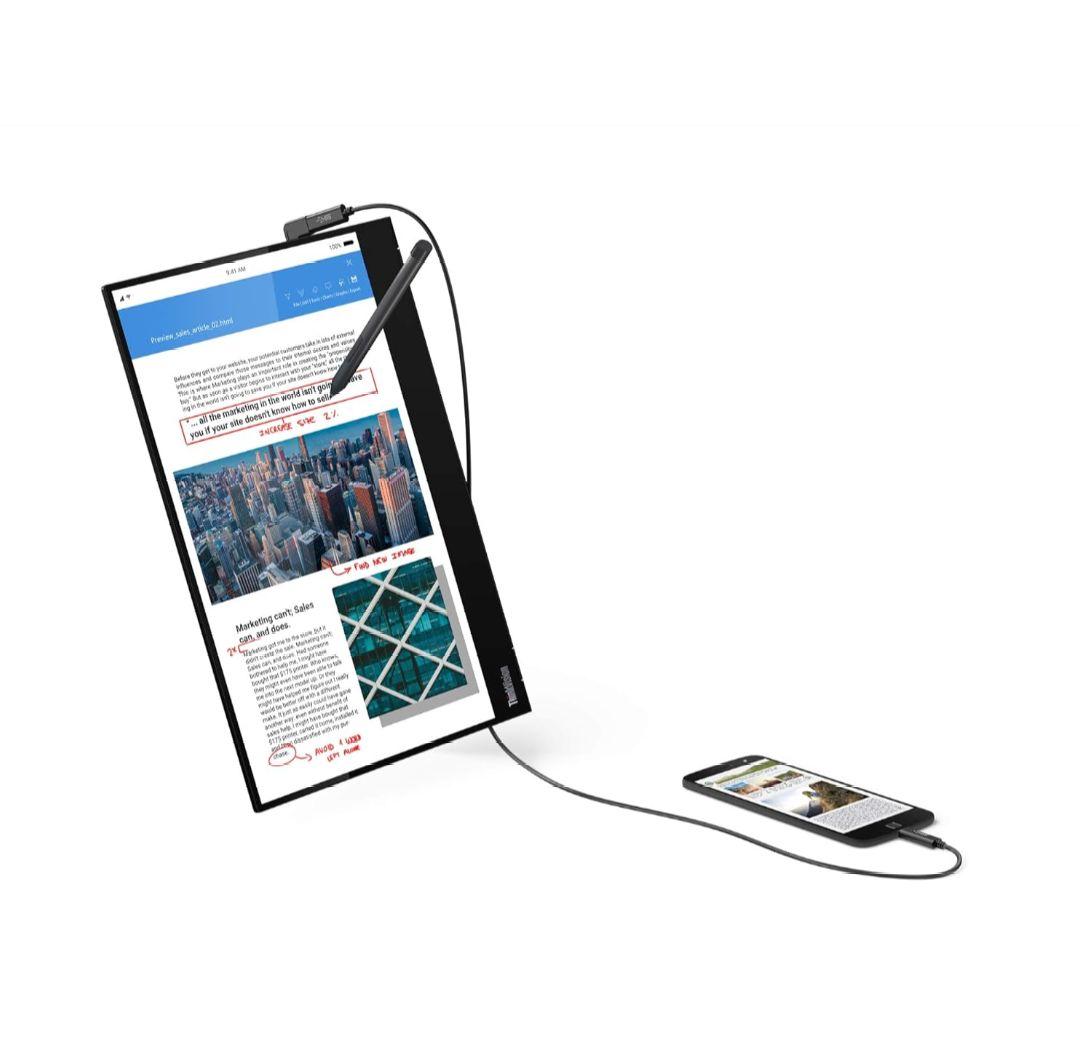 Lenovo ThinkVision M14t　PCモニター