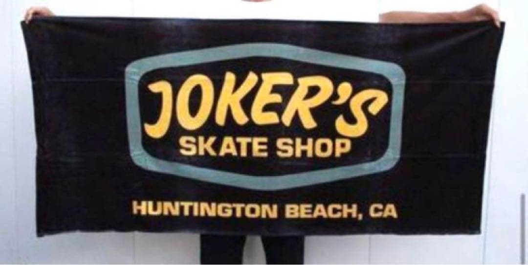 joker's skate shop 大判ビーチタオル レア 新品 早い者勝ち‼️