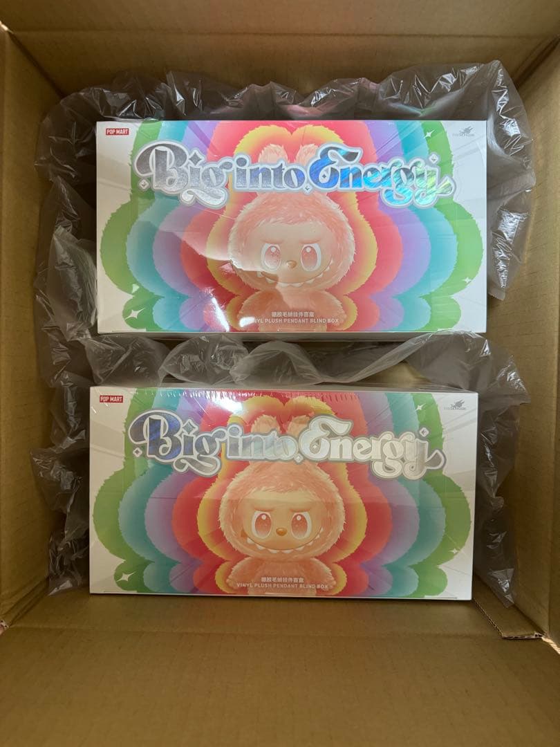 ぬいぐるみ POPMART LABUBU Big into Energy