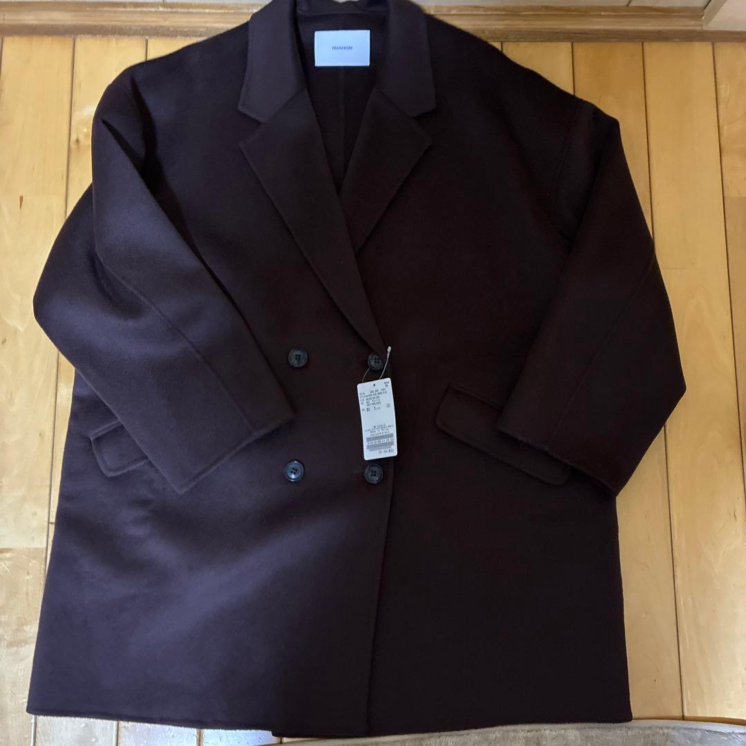 最終価格　Framework ハミルトンリバーテーラードコート　ブラウン 38