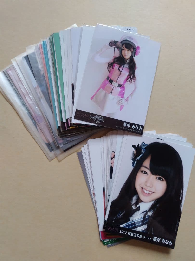 AKB48 峯岸みなみ 生写真 セット みぃちゃん