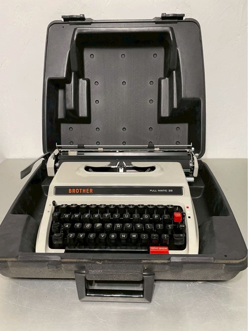 Brother FULL MATIC 33 タイプライター ハードケース付