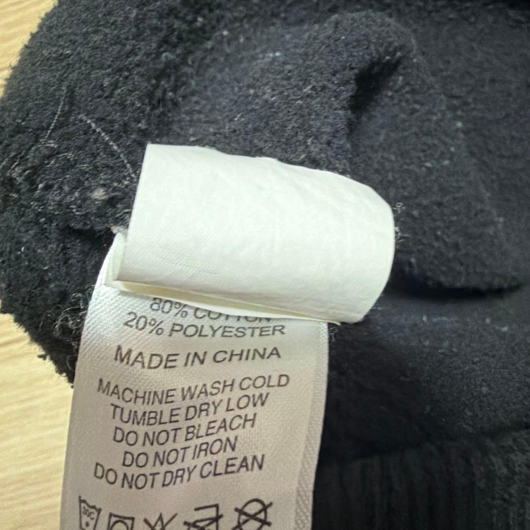 専用　Stüssy ステューシー パイルロゴ アーチロゴ パーカー ブラック