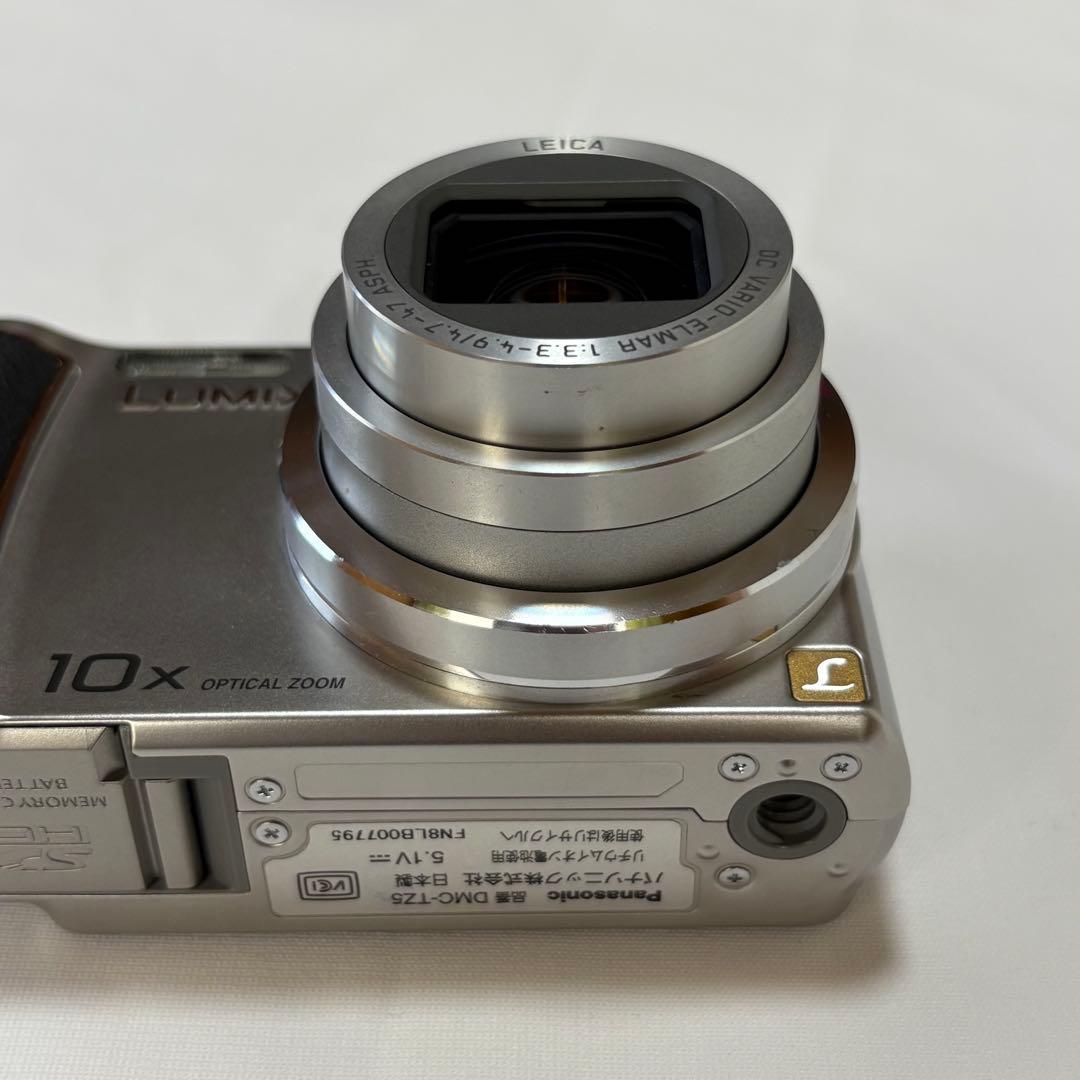 ★美品★ Panasonic デジカメ LUMIX DMC-TZ5 シルバー