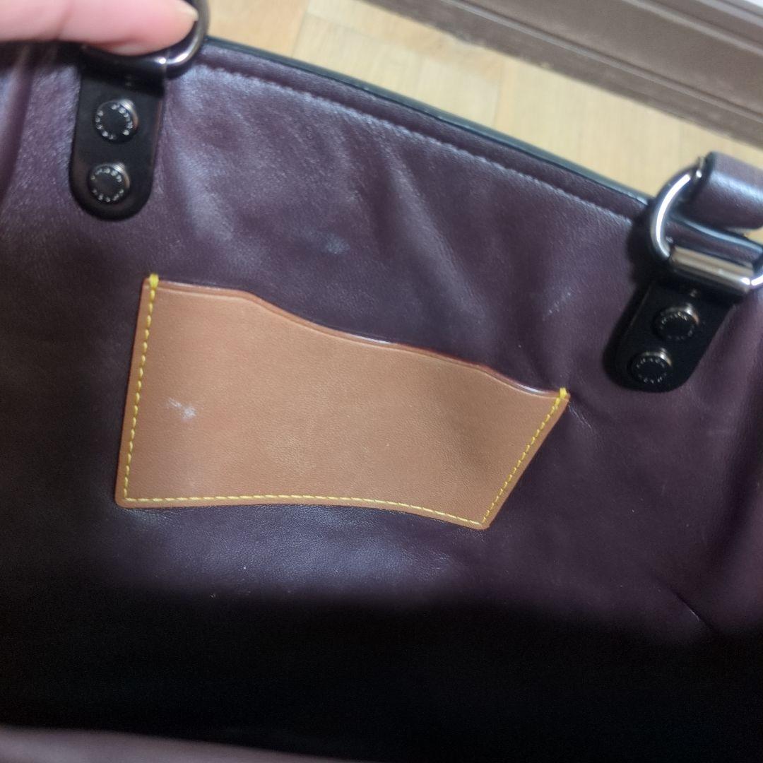 COACH　コーチ　ローグ ティーローズ　バッグ　花