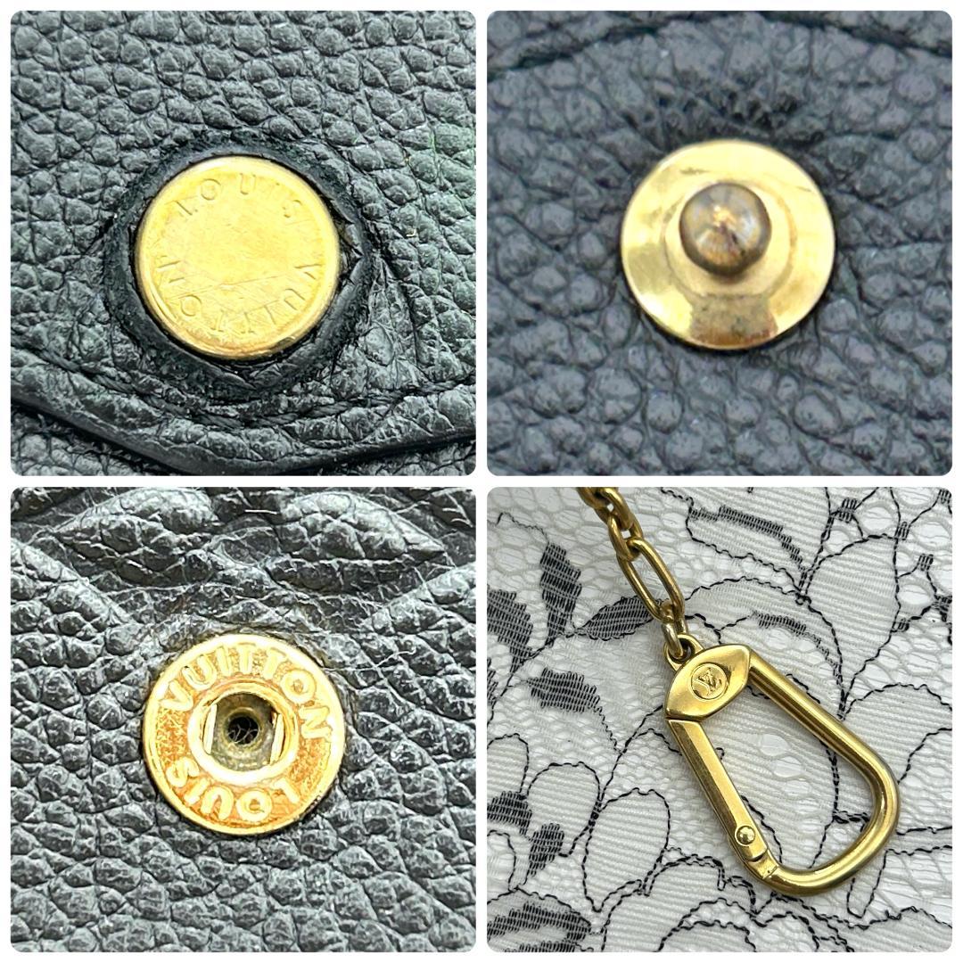 ★美品★　ルイヴィトン　アンプラント　ポシェットクレ　ブラック　ケース