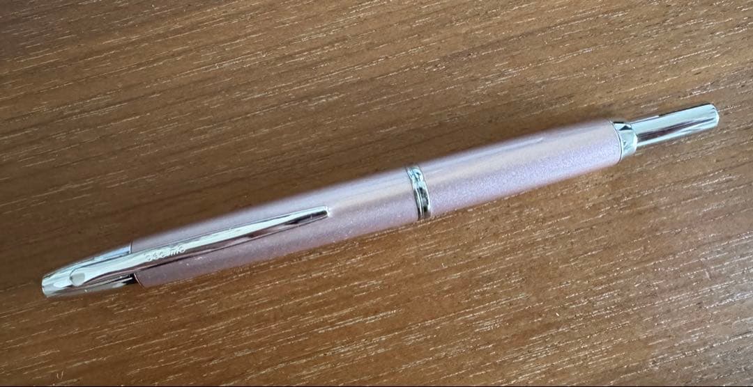 PILOT 万年筆 キャップレス デシモ シャンパンピンク