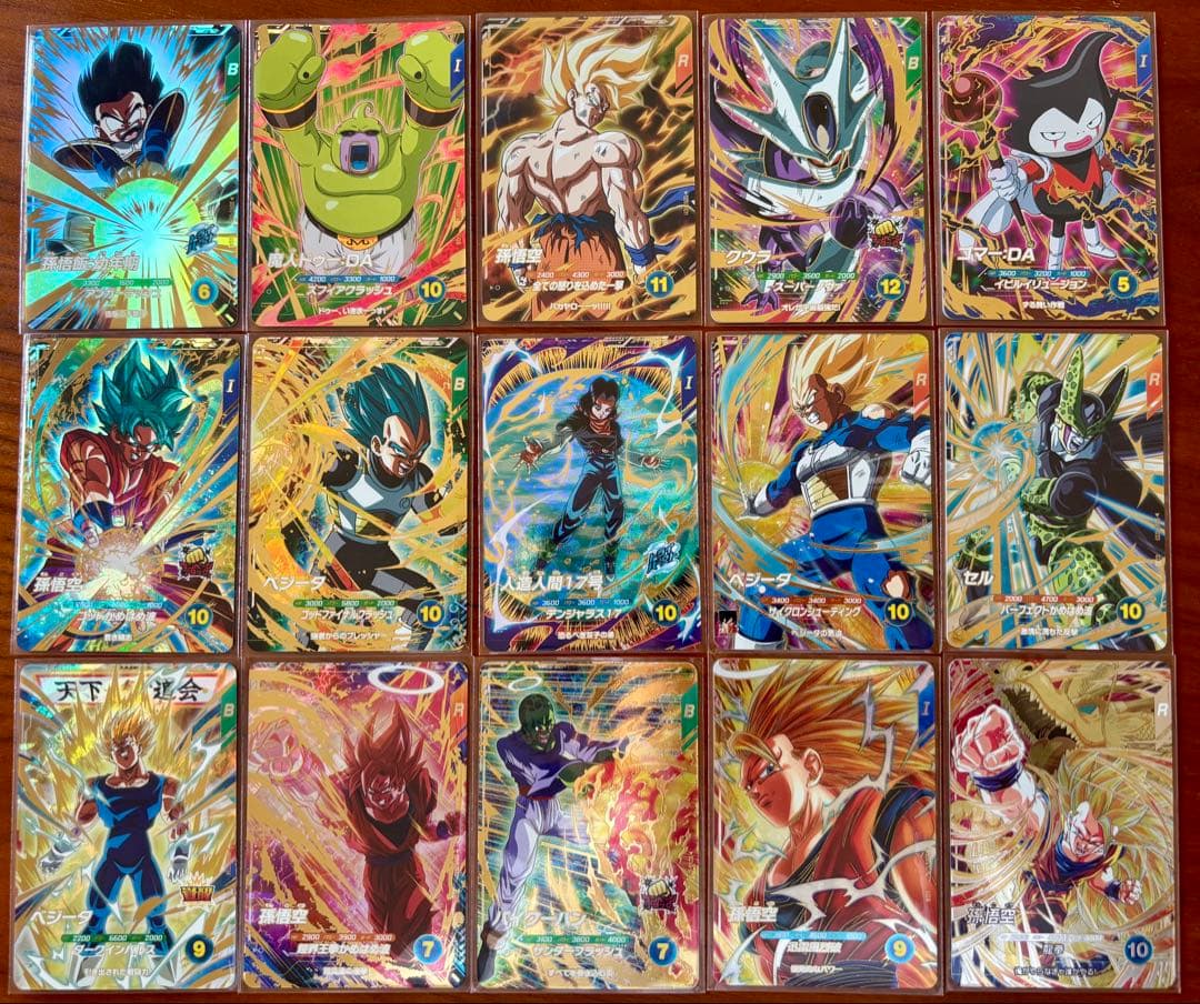 バラ売り可★ドラゴンボールスーパーダイバーズ　SEC・GDR　15枚セット