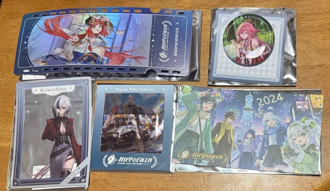 ディルック 凝光 ベネット 刻晴 アルレッキーノ ニィロウ 八重ミコ 原神