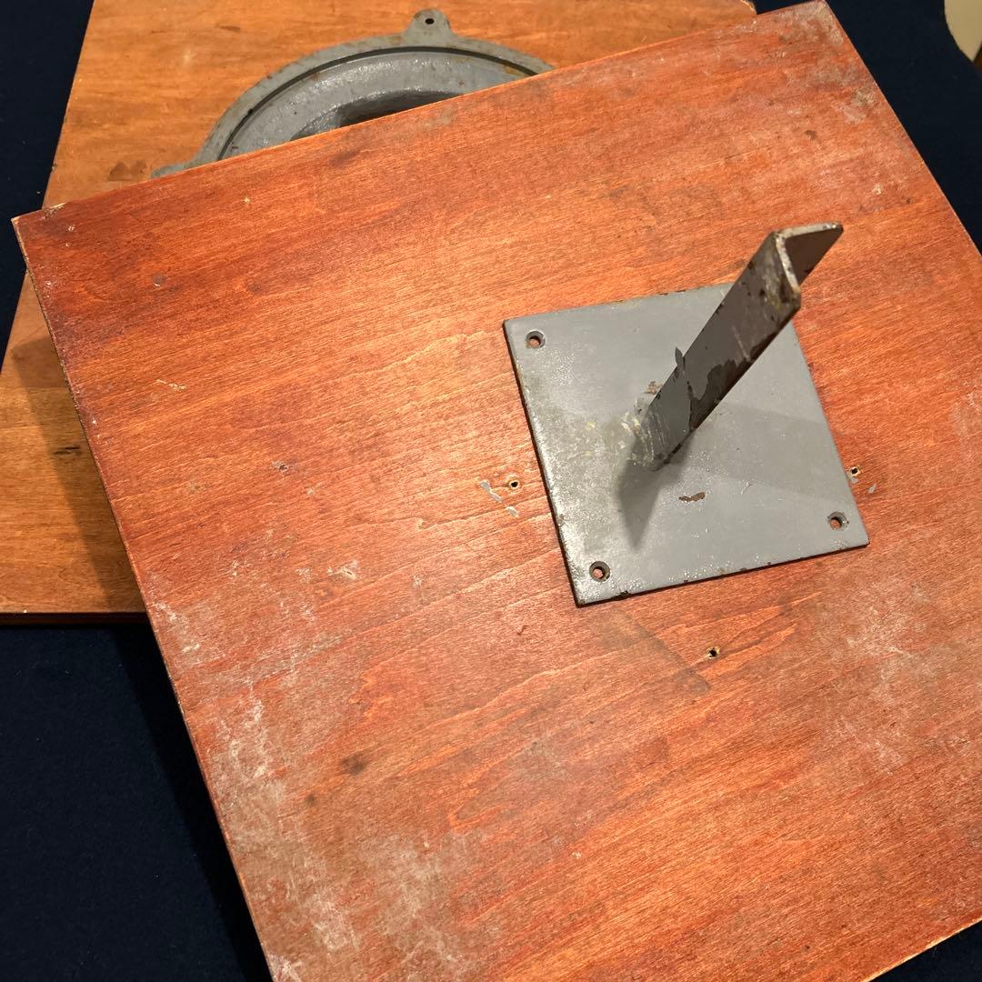 塑像用　回転台　アングル　板付き　てびねり　作陶用