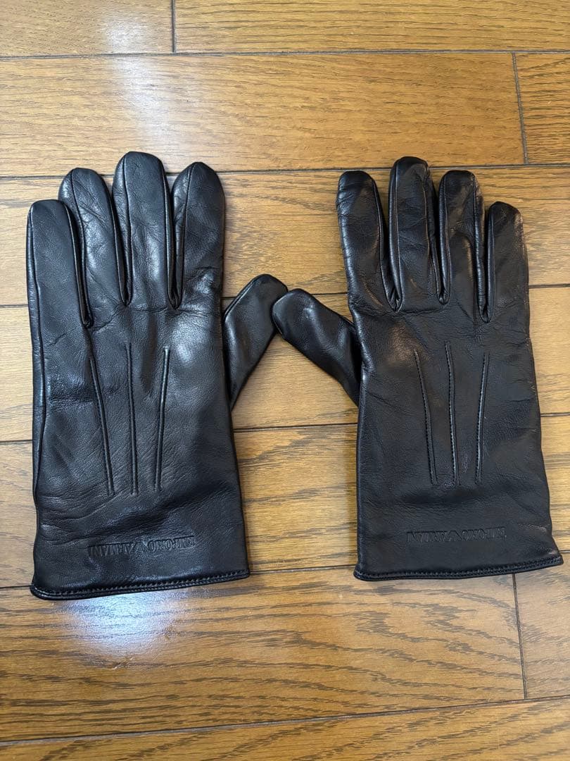 レザーグローブ Mサイズ EMPORIO ARMANI